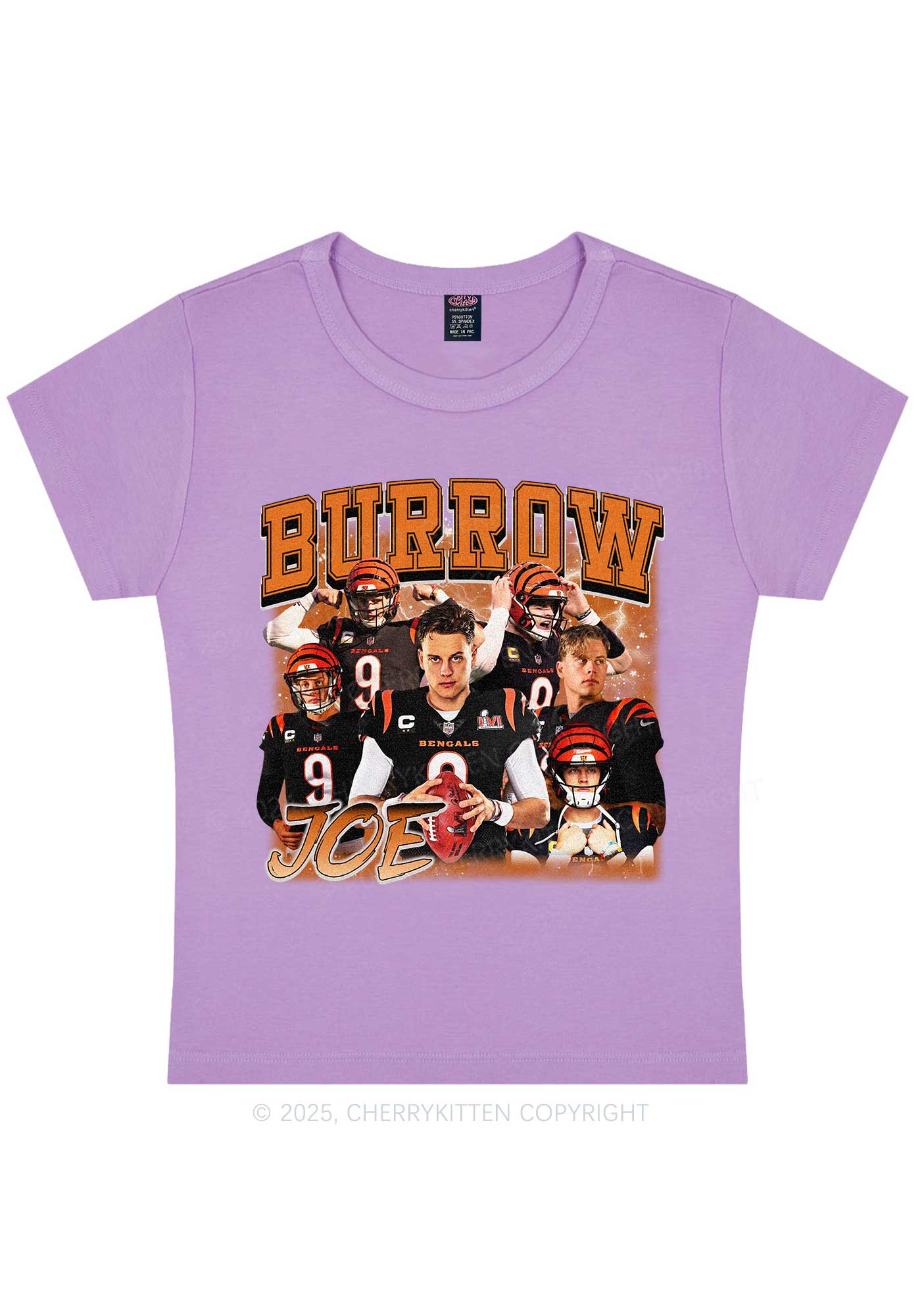 Joe Photos Y2K Super Bowl Baby Tee Cherrykitten