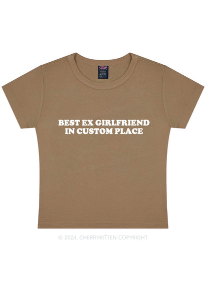 Best Ex Girlfriend Custom Y2K Baby Tee Cherrykitten