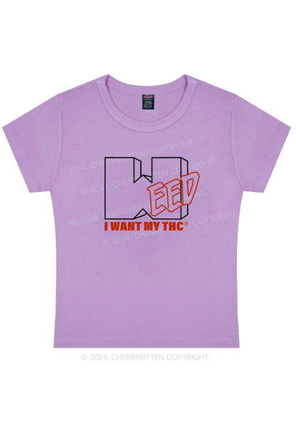 I Want Wxxd Y2K Baby Tee Cherrykitten