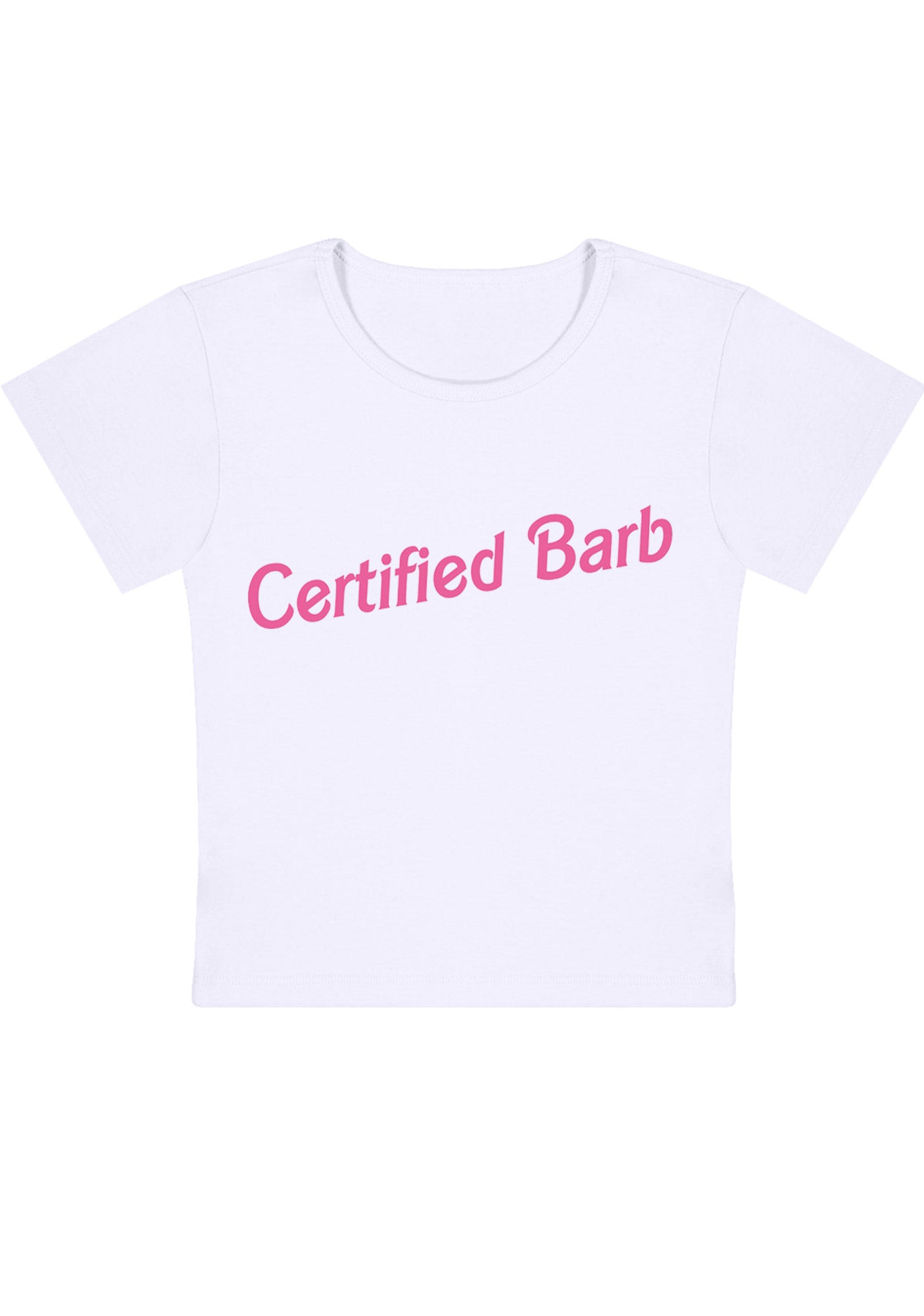 Certified Barb Y2K Baby Tee