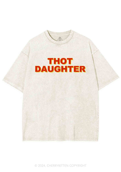 Thot Daughter Y2K Washed Tee Cherrykitten