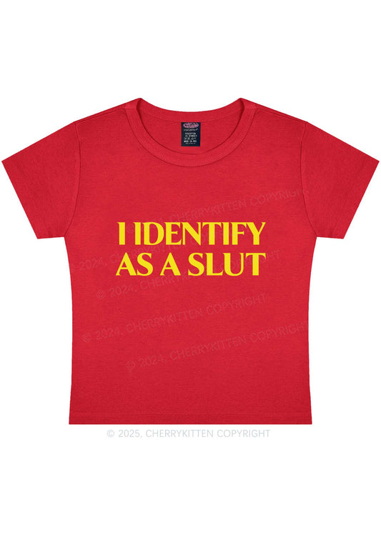 Identify As A Slxt Y2K Baby Tee Cherrykitten