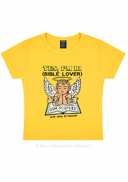 Bible Lover Y2K Baby Tee Cherrykitten