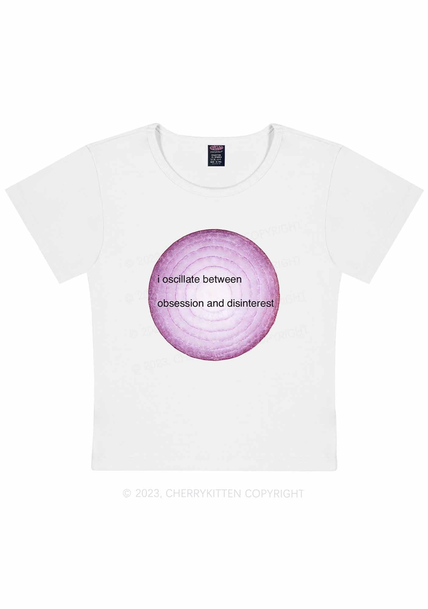 Curvy Obsession And Disinterest Y2K Baby Tee Cherrykitten