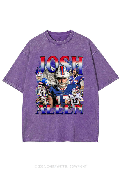 Vintage Josh Y2K Super Bowl Washed Tee Cherrykitten