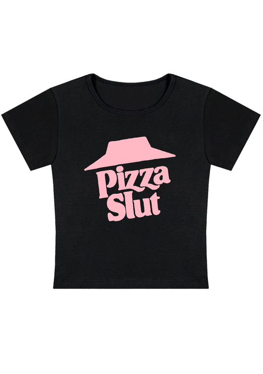 Pizza Slxt Y2K Baby Tee