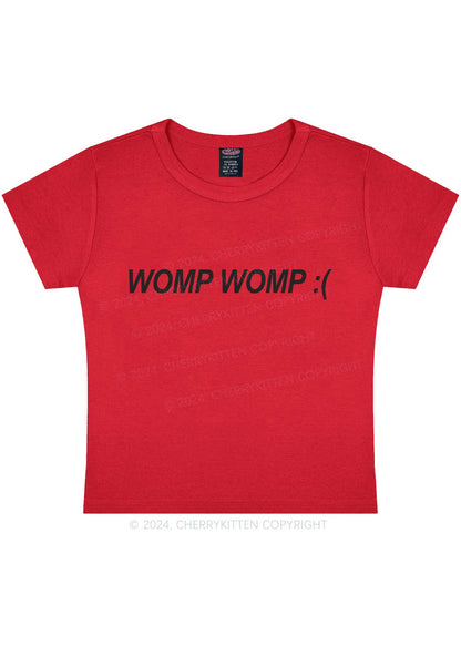 Womp Womp Y2K Baby Tee Cherrykitten