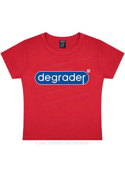 Degrader Y2K Baby Tee Cherrykitten