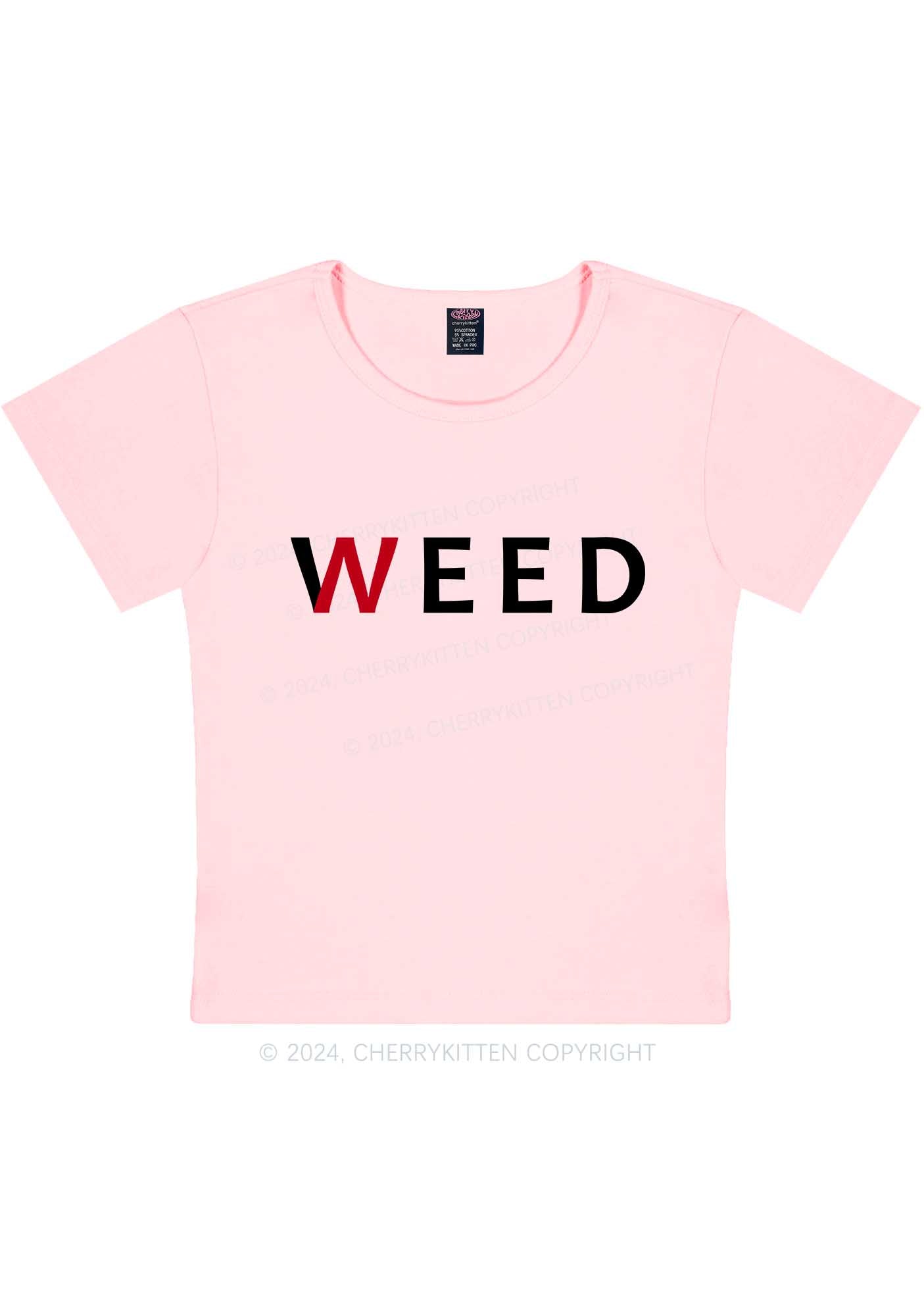 Need Wxxd Y2K Baby Tee Cherrykitten