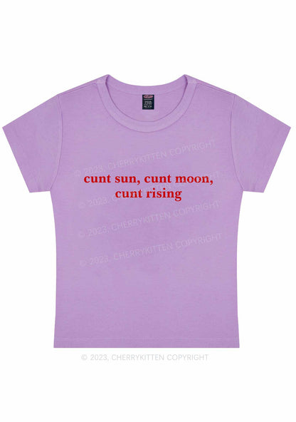 Sun Moon Rising Y2K Baby Tee Cherrykitten