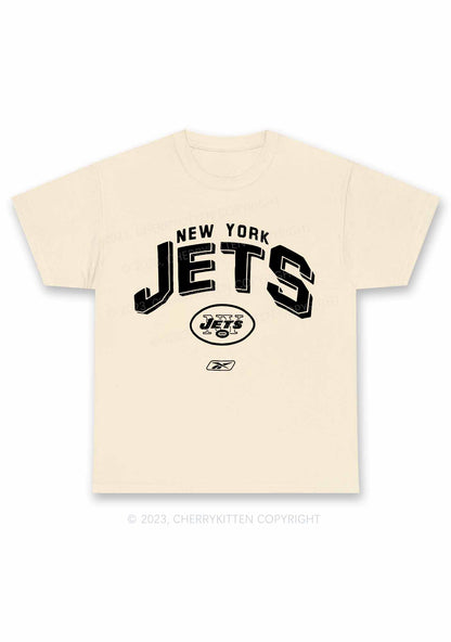 NY Jets Super Bowl Y2K Chunky Shirt Cherrykitten