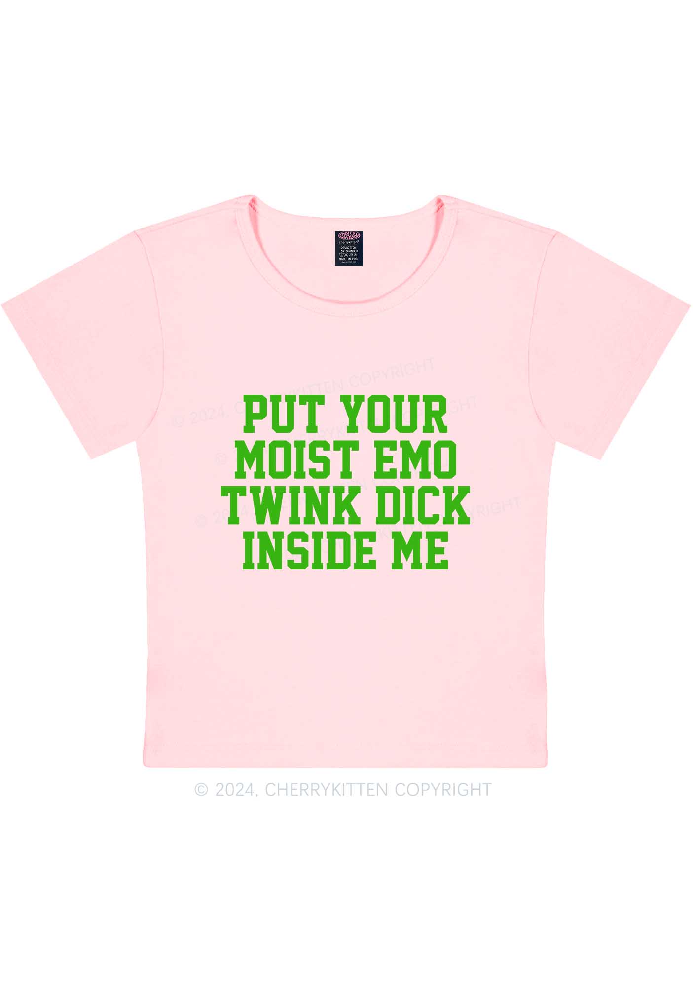 Put It Inside Me Y2K Baby Tee Cherrykitten