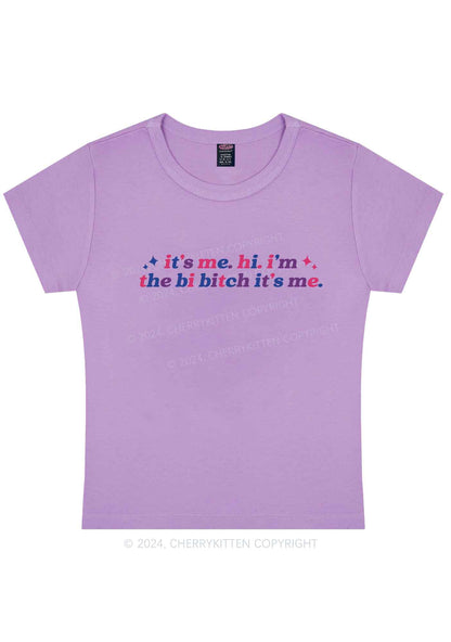 Curvy Bi Bxxch Y2K Baby Tee Cherrykitten