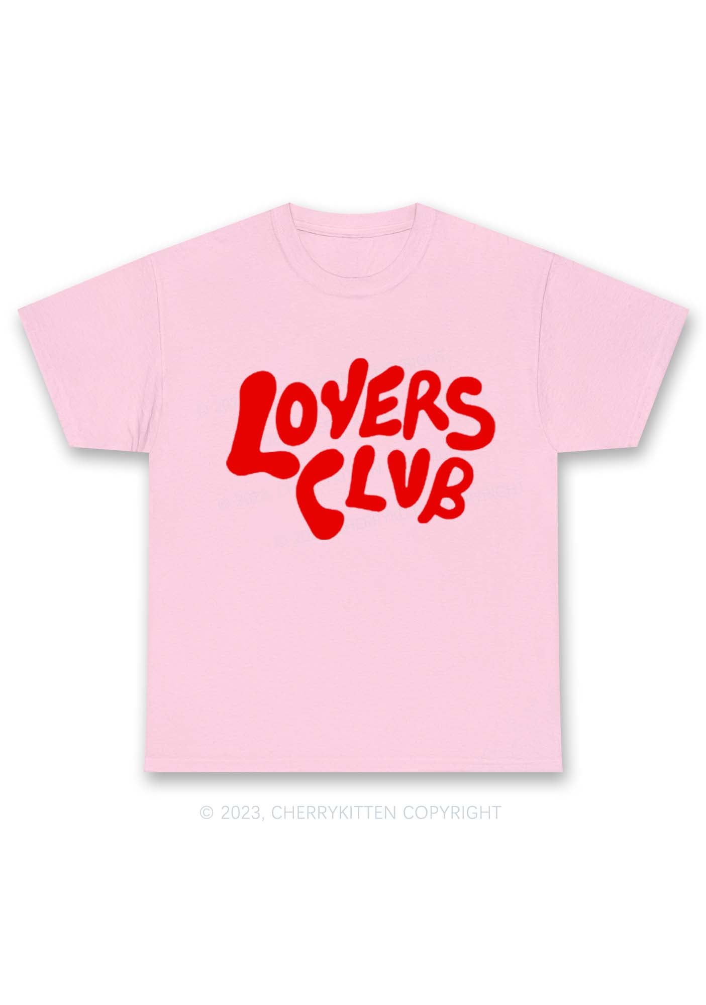 Lovers Club Y2K Chunky Shirt Cherrykitten