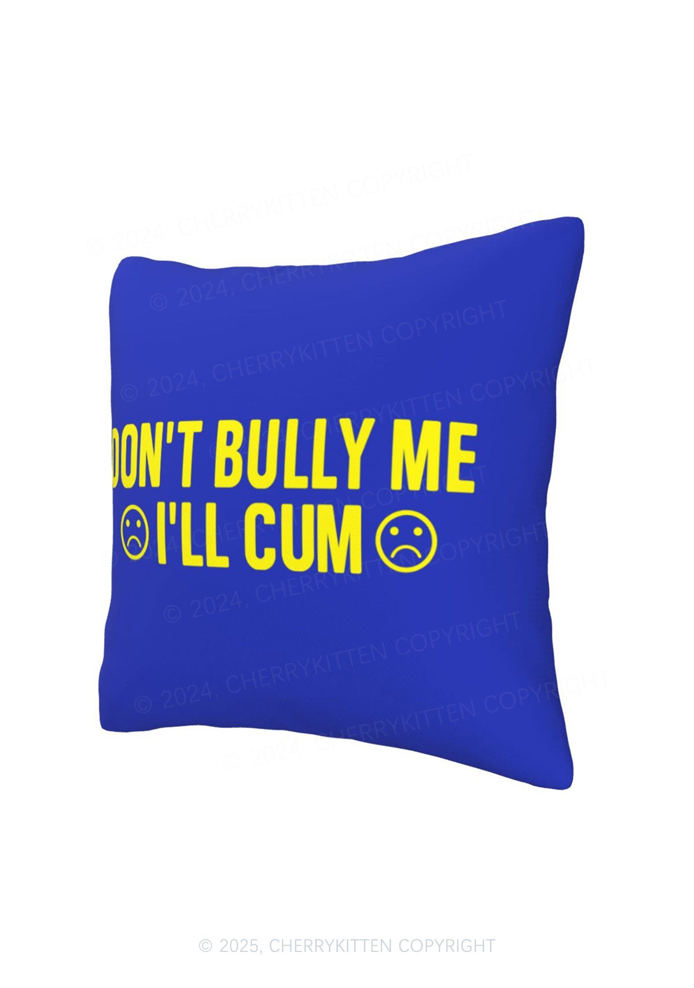 Dont Bully Me Y2K Throw Pillow Cover Cherrykitten