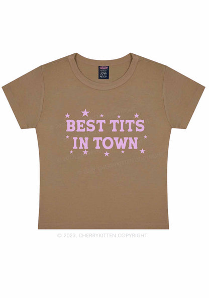 Best Txts In Town Y2K Baby Tee Cherrykitten