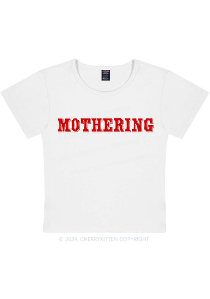 Mothering Y2K Baby Tee Cherrykitten