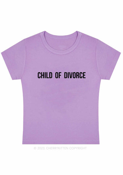 Curvy Child Of Divorce Baby Tee Cherrykitten