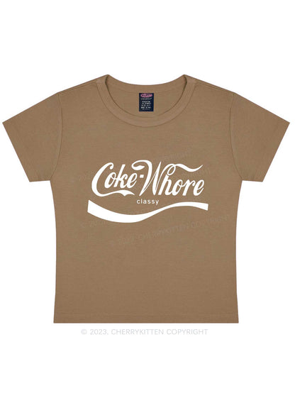 Coke Hore Y2K Baby Tee Cherrykitten