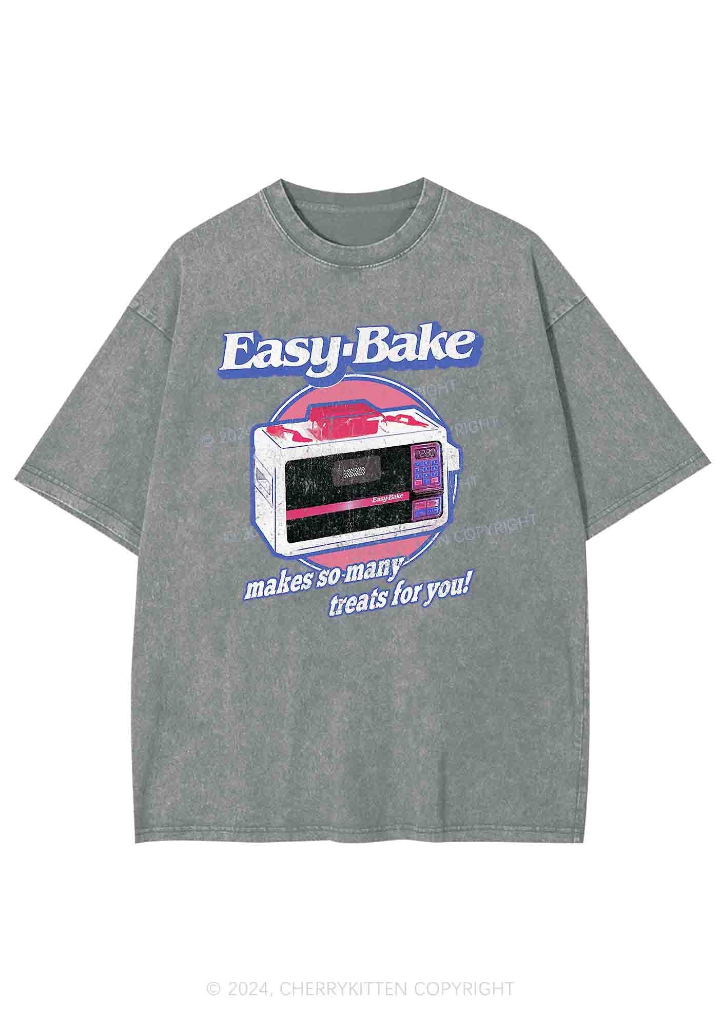Easy-Bake Y2K Washed Tee Cherrykitten