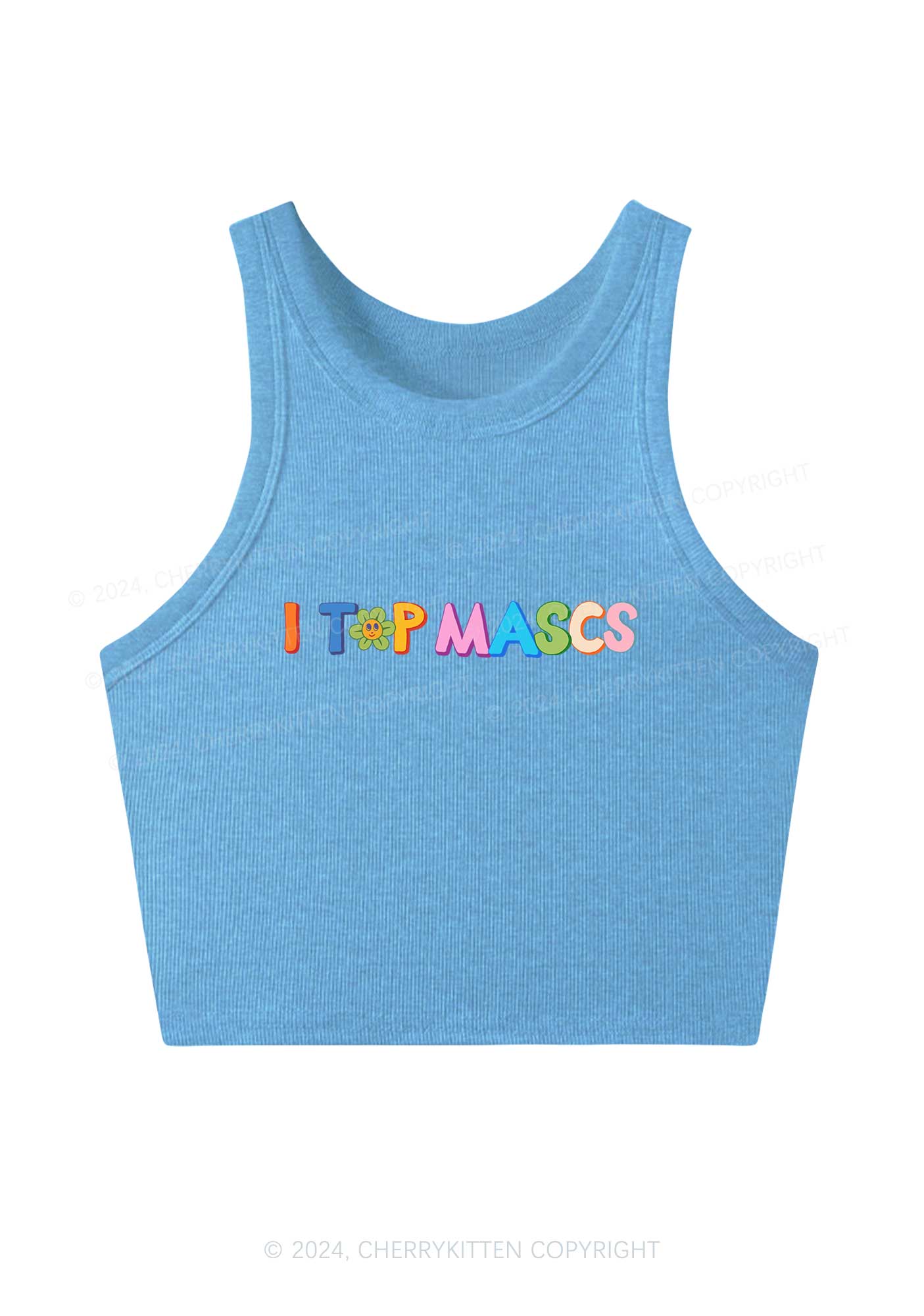 I Top Mascs Y2K Crop Tank Top Cherrykitten