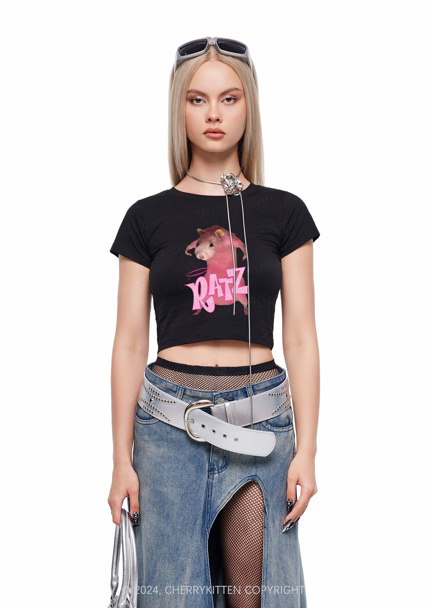 Pink Ratz Y2K Baby Tee