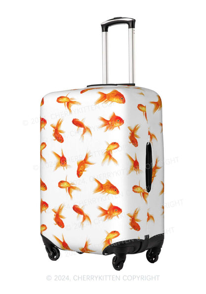 Goldfish Y2K Luggage Cover Cherrykitten