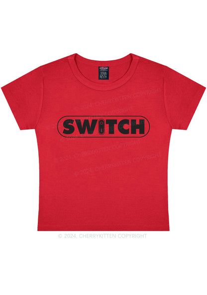 Switch Y2K Baby Tee Cherrykitten