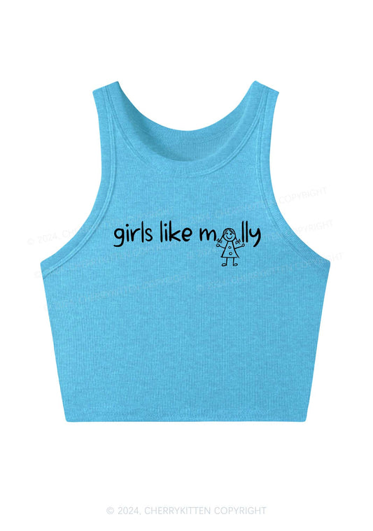 Girls Like Molly Y2K Crop Tank Top Cherrykitten