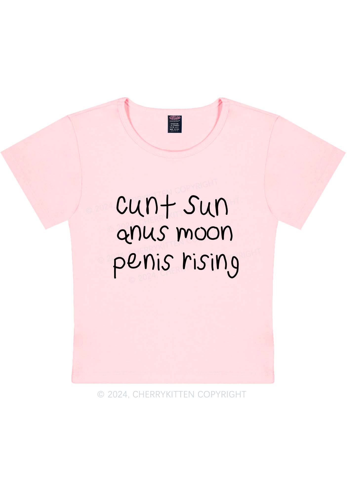 Count Sun Y2K Baby Tee Cherrykitten