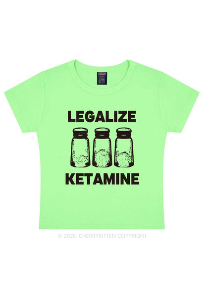 Legalize K Y2K Baby Tee Cherrykitten