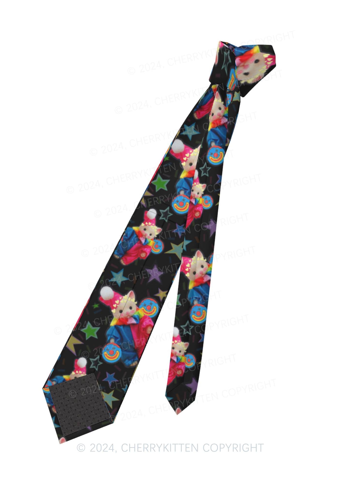 Chat Clown Y2K Necktie Cherrykitten