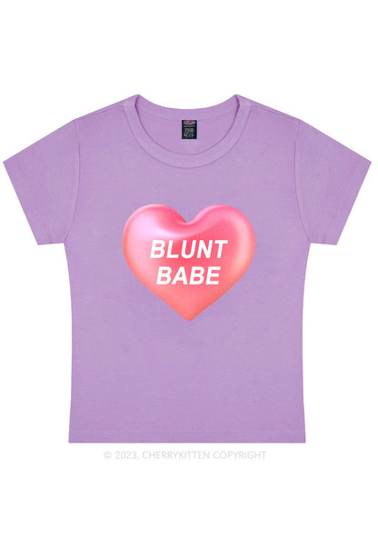 Curvy Blunt Babe Y2K Baby Tee Cherrykitten