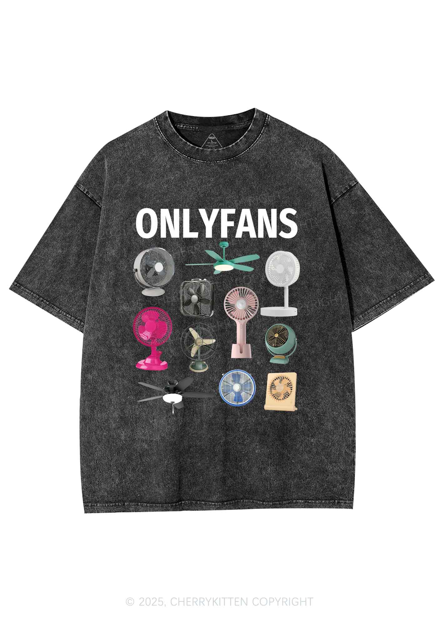 Onlyfans Y2K Washed Tee Cherrykitten