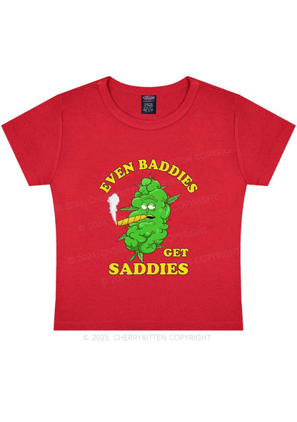 Baddie Smoker Y2K Baby Tee Cherrykitten