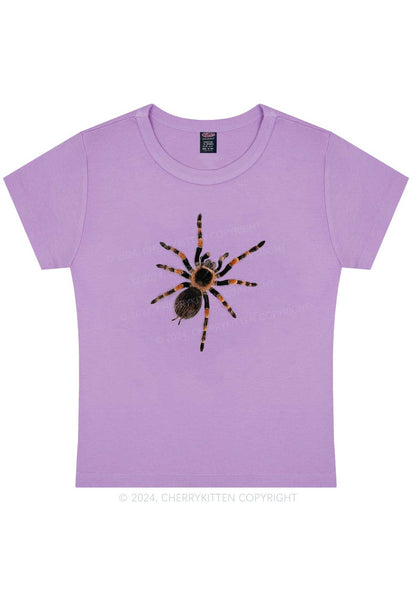 Mexican Red Knee Tarantula Y2K Baby Tee Cherrykitten