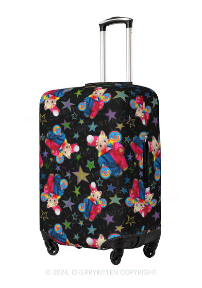 Chat Clown Y2K Luggage Cover Cherrykitten