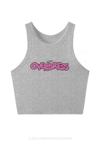 Overdress Y2K Crop Tank Top Cherrykitten