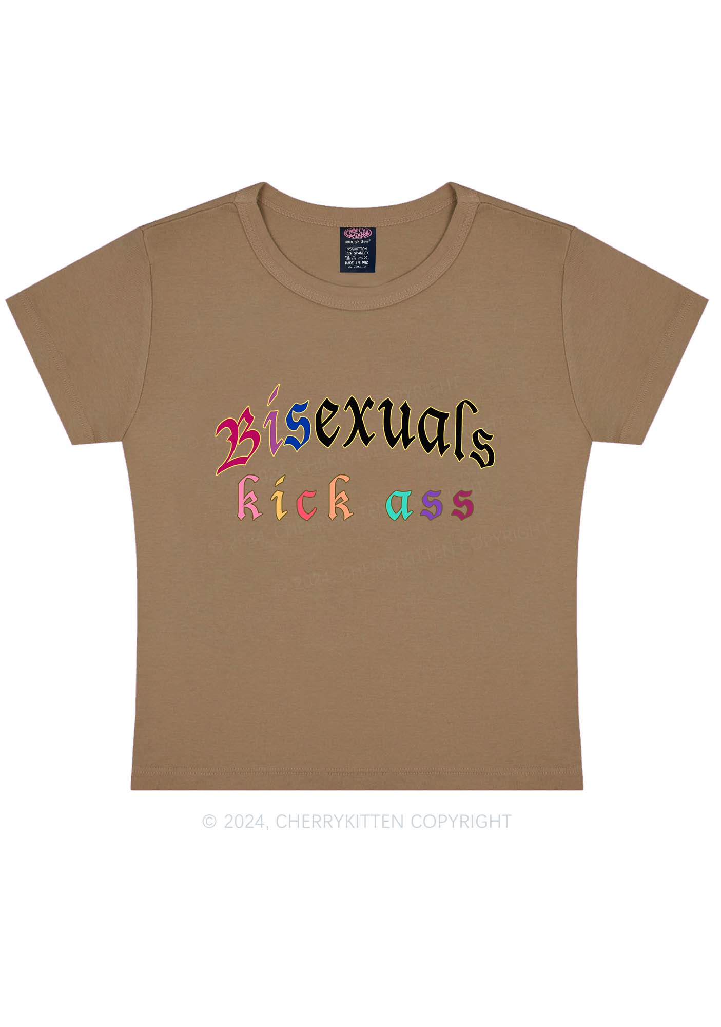 Bisexuals Kick Axx Y2K Baby Tee Cherrykitten