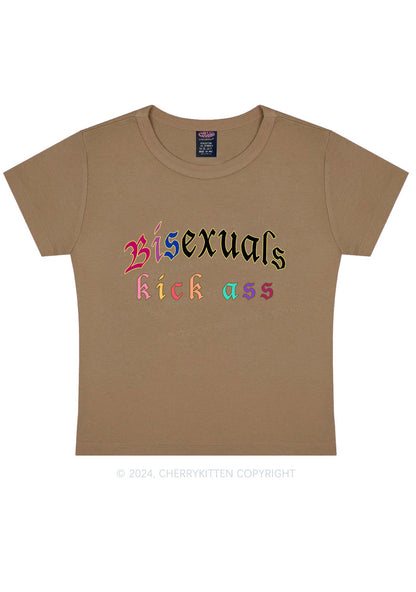 Bisexuals Kick Axx Y2K Baby Tee Cherrykitten