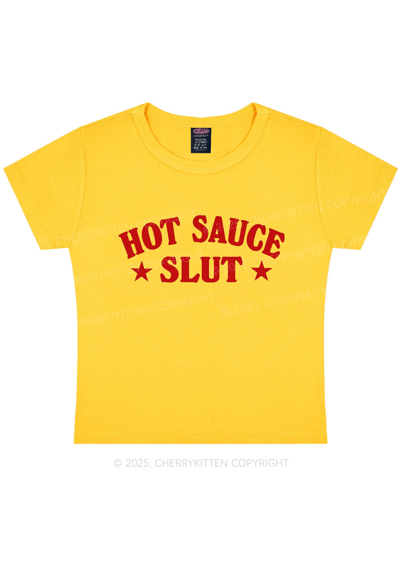 Hot Sauce Slxt Y2K Baby Tee Cherrykitten