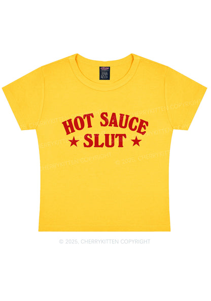 Hot Sauce Slxt Y2K Baby Tee Cherrykitten