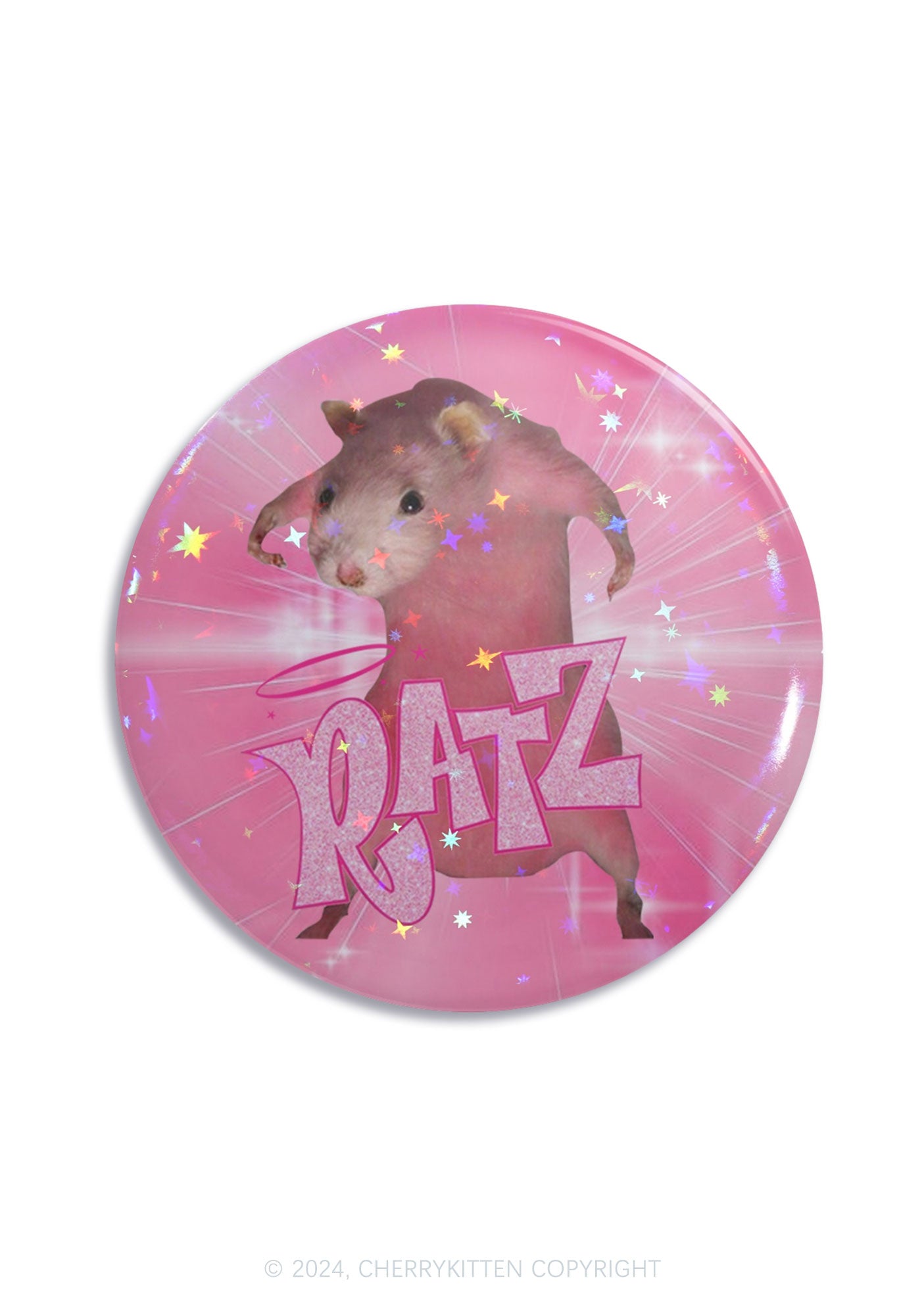 Pink Ratz 1Pc Y2K Pin Cherrykitten