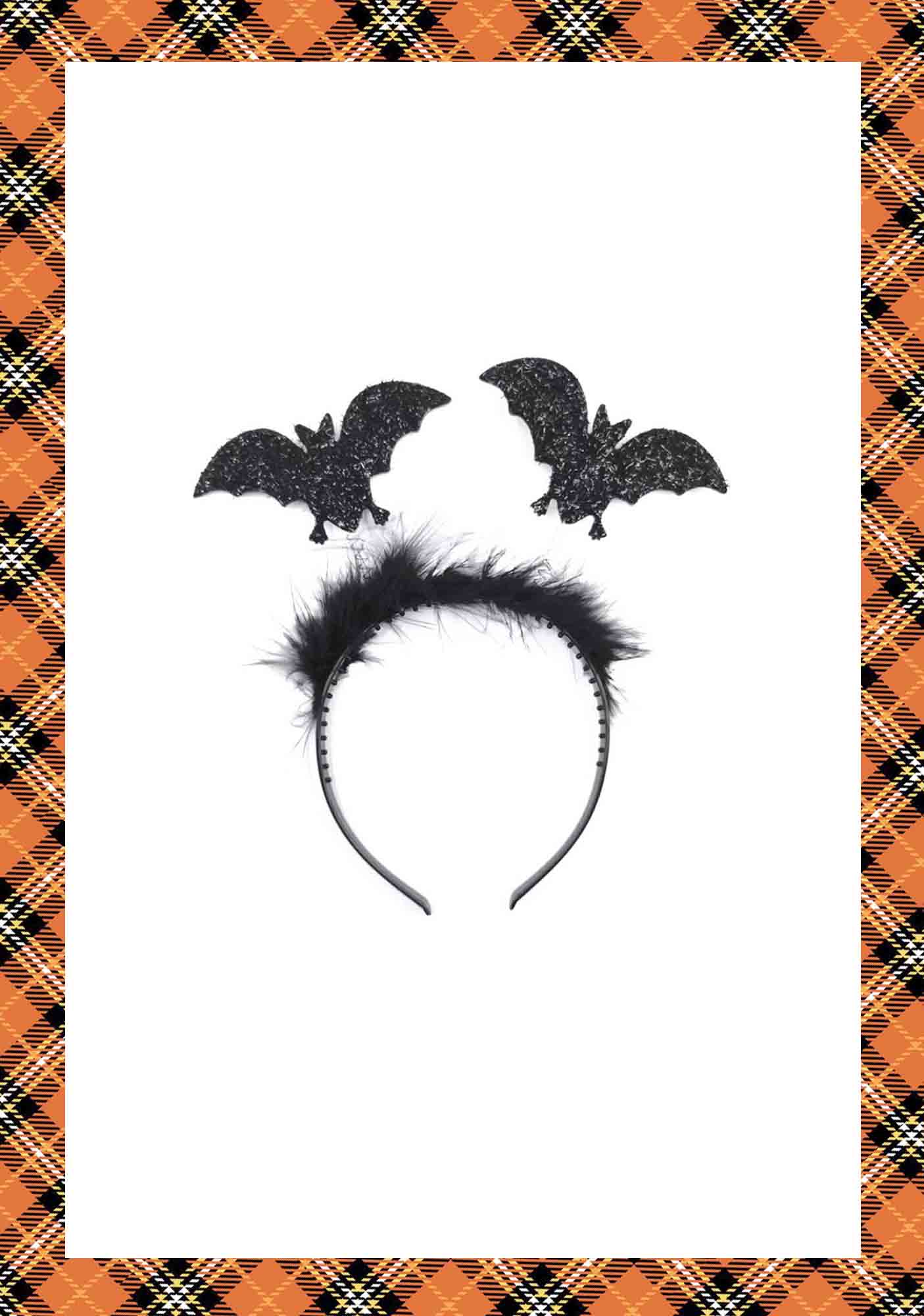 Halloween Creative Feather Y2K Hairband