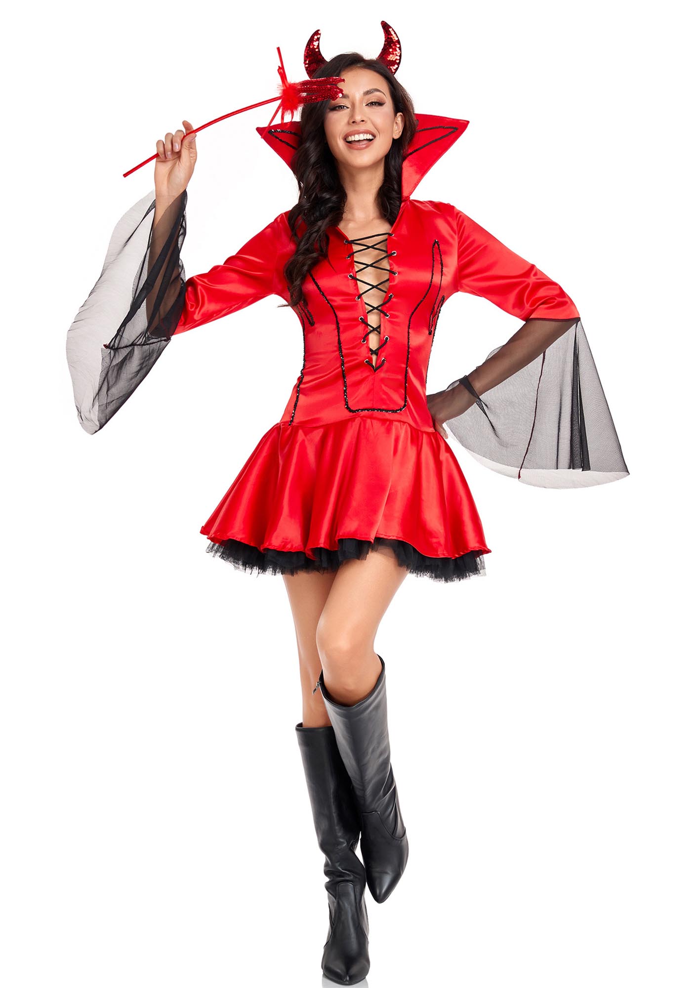 Halloween Demon Queen Y2K Cosplay Costume