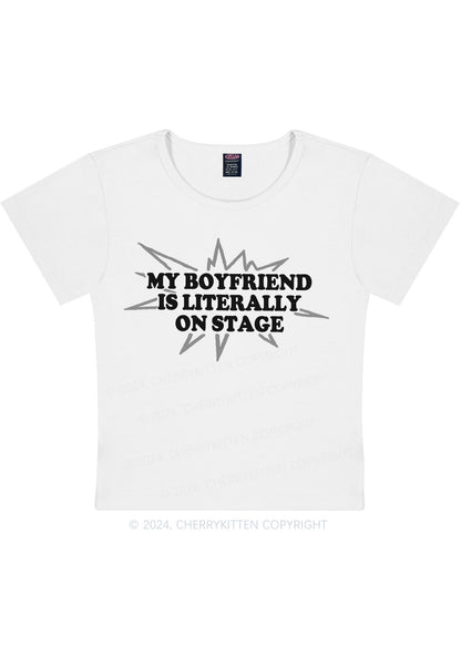 My Boyfriend On Stage Y2K Baby Tee Cherrykitten