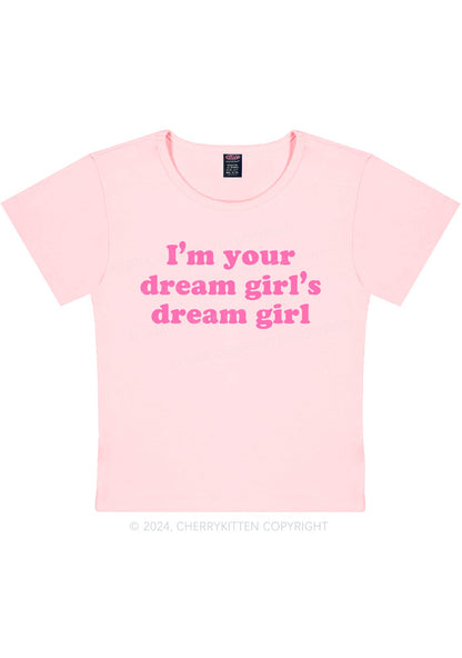 Dream Girl Y2K Baby Tee Cherrykitten