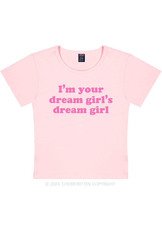 Dream Girl Y2K Baby Tee Cherrykitten