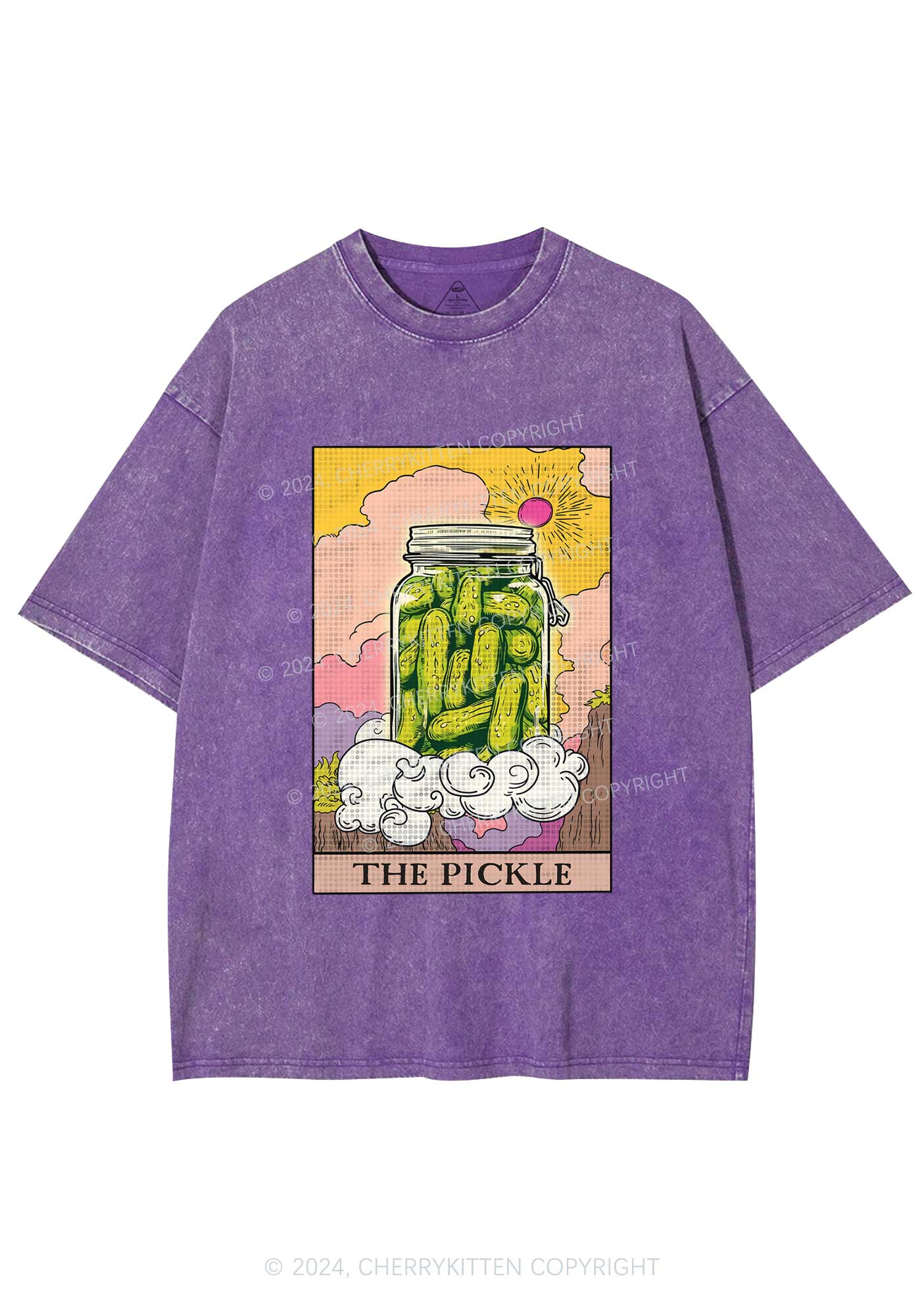 The Pickle Y2K Washed Tee Cherrykitten