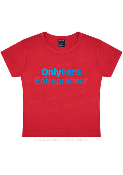 Only Fans Entrepreneur Y2K Baby Tee Cherrykitten